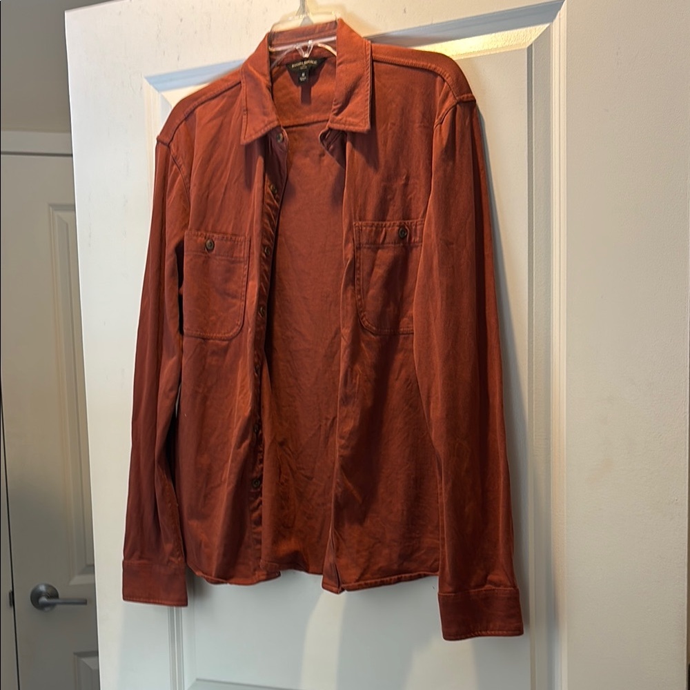 Banana Republic Brown Suede Lightweight Jacket